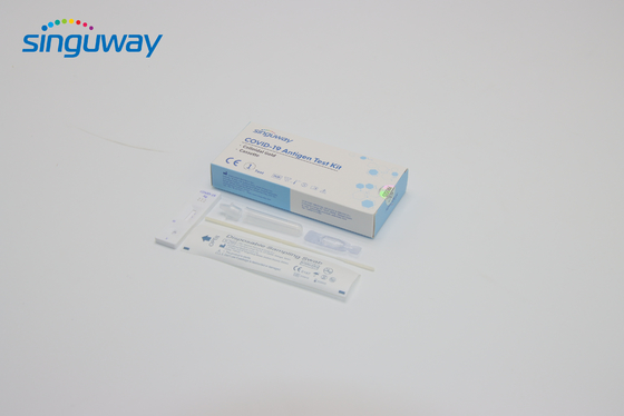 Bộ dụng cụ tự kiểm tra kháng nguyên nhanh ISO9001 Bộ dụng cụ kiểm tra tại nhà của Phòng thí nghiệm tăm bông RT PCR