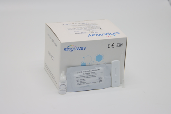 Độ nhạy cao Bộ xét nghiệm kháng thể tự nhanh dùng một lần Khay giấy ISO13485