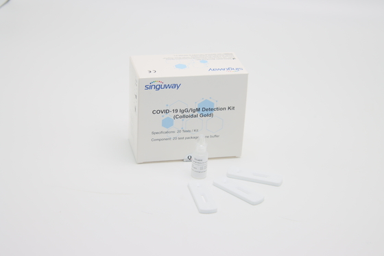 Bộ xét nghiệm kháng thể kháng Igm nhanh Bộ xét nghiệm viêm gan B H Pylori tại nhà 5 ~ 15 phút