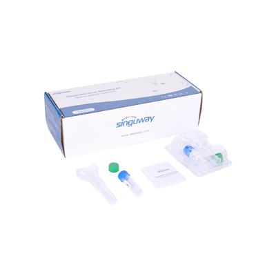 Bộ lấy mẫu vi rút dùng một lần chính xác Bộ sưu tập vi rút VTM Salival Di động