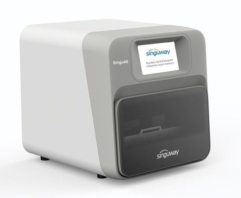 Chẩn đoán phân tử nhanh Máy chiết xuất axit nucleic 400W Máy cô lập cho COVID-19
