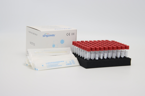 Bộ tách DNA virus RNA Bộ dụng cụ tách chiết PCR miếng gạc mũi thời gian thực ISO13485