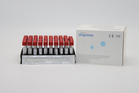 Bộ thử nghiệm chiết xuất giải phóng mẫu Bộ dụng cụ chiết xuất DNA virus ISO13485 Singuway