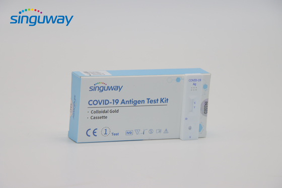 Bộ dụng cụ tự kiểm tra kháng nguyên nghệ thuật có độ nhạy cao Bộ dụng cụ xét nghiệm nhanh HIV cho bệnh sốt xuất huyết NS1