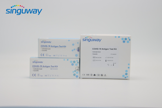 Bộ tự kiểm tra kháng nguyên nhanh PCR định tính Độ đặc hiệu 99,4% Phản ứng nhanh