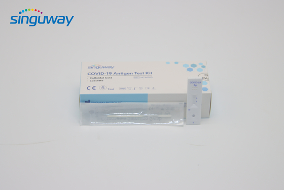 Sách hướng dẫn sử dụng độ nhạy cao RT PCR Bộ tự kiểm tra kháng nguyên nhanh Cassette