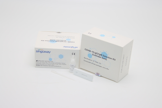 Mẫu máu nghệ thuật Bộ xét nghiệm nhanh Hiv Dengue NS1 Độ nhạy cao