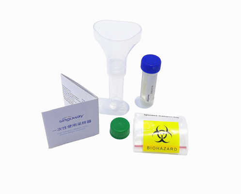 Singuway PP Vận chuyển Viral Ống trung bình Ống lấy nước bọt dùng một lần