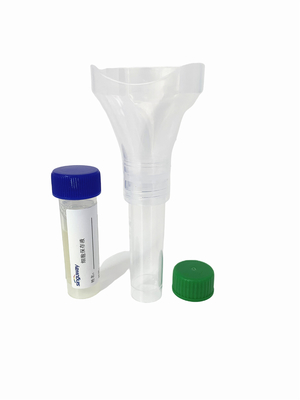 Bộ dụng cụ lấy nước bọt DNA dạng ống 5ml 10ml dùng một lần với dung dịch 2ml