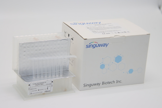 Hiệu quả cao Bộ chiết tổng số axit nucleic Thuốc thử hữu cơ không độc hại 64 phép thử